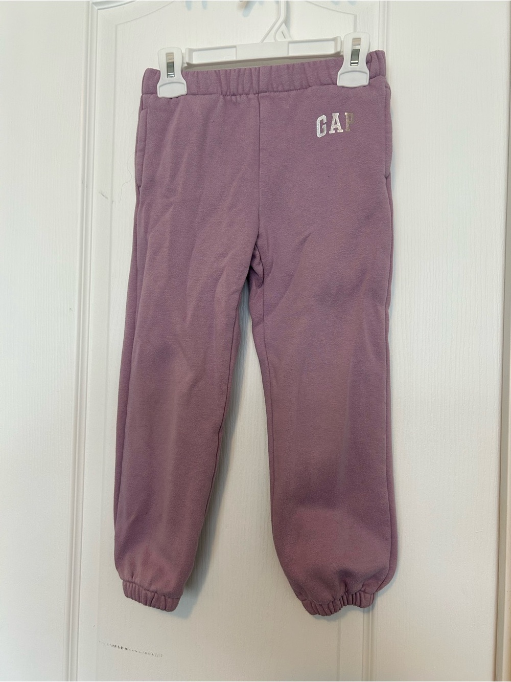 GAP Girls Lavender Fleece Joggers